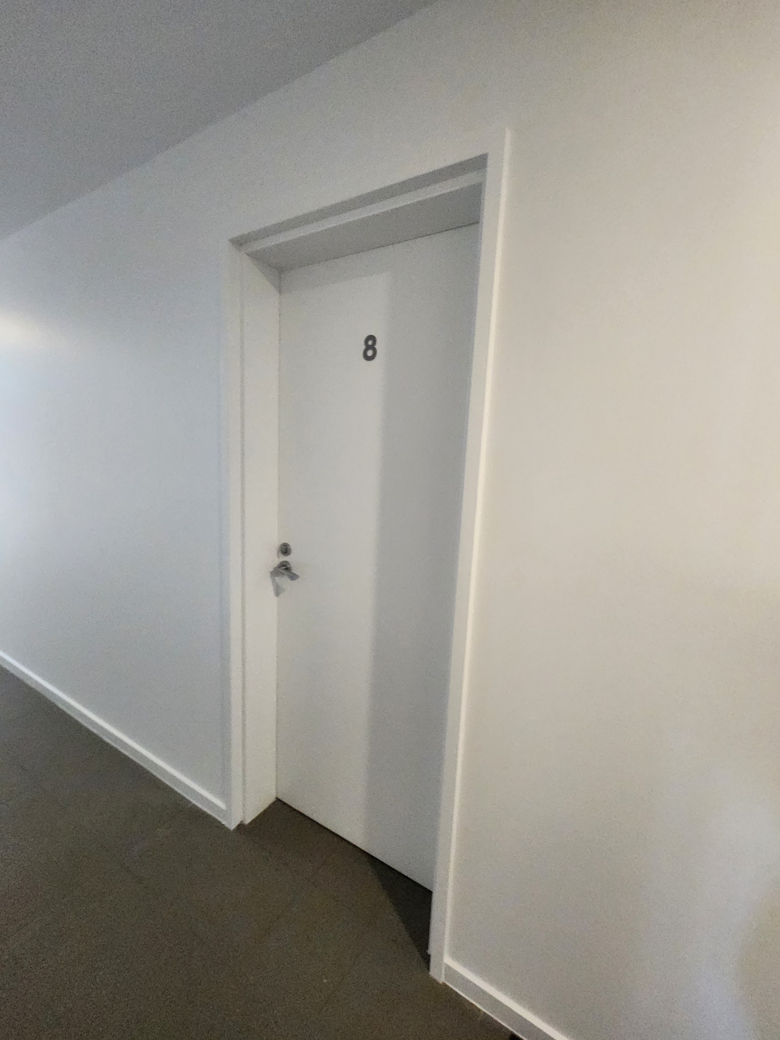 Commercial corridor and unit block interior repaint by DAR Painting